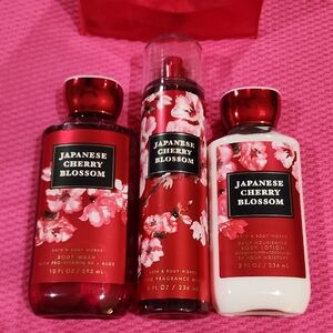 NEW Japanese Cherry Blossom Body Wash, Fragrance Mist & Body Lotion
